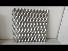 젤리화 된 저탄소 강철 확장 된 금속 와이어 메시 다이아몬드 1.22 * 2.44m