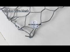 저탄소 철 가비온 바구니 녹색 파란색 노란색 흰색