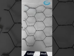 우수한 내구성 홍수 통제 유지 벽을 위해 아연 코팅 가비온 상자