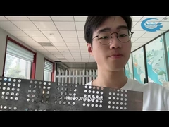 정밀 구멍 뚫린 금속 망 레이저 절단 구멍 스테인레스 스틸 사용자 정의 크기 패턴