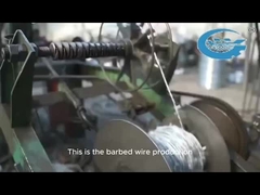 안전 울타리용 12Gauge 가열 된 진료 철도 가시선