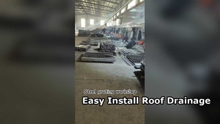 강철 산책로 격자 작업장 비디오