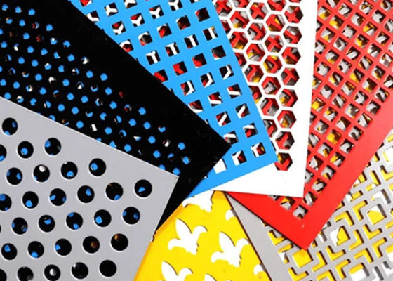 Durable Stainless Steel Galvanized Perforated Wire Mesh For Construction