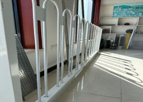 Temporary Steel Mesh Fencing 3mm Wire Diameter PVC Coated Easy Installation