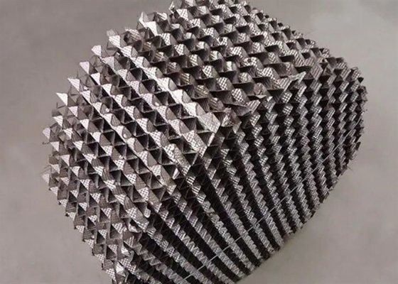 Stainless Steel 250 M2/M3 Metal Structured Packing Package Carton Box 500y