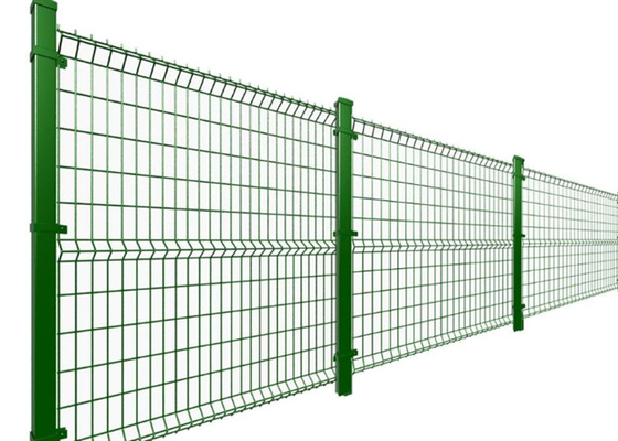 Galvanized Welded Wire Fencing 75*150mm Mesh Hole For Airport