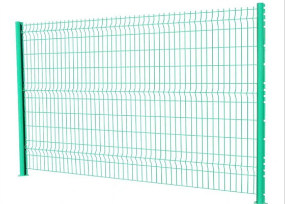 Galvanized Welded Wire Fencing 75*150mm Mesh Hole For Airport