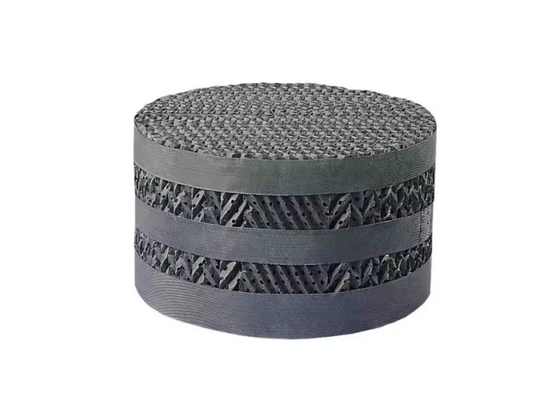 250x350x500 Mm Metal Wire Gauze Corrugated Structured Packing For Distillation