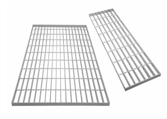 Galvanized Welded Catwalk Steel Walkway Grating For Steel Plant 40*5mm