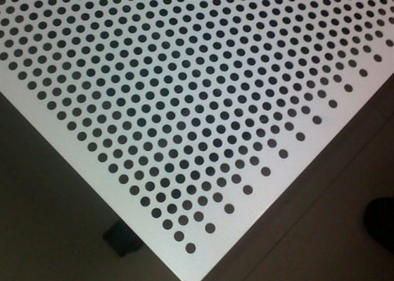 Low Carbon Steel Perforated Metal Sheet for Construction 7mm Hole
