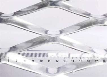 Electric Stainless Steel Diamond Mesh 4x8 Feet Size Shock Resistance For Security