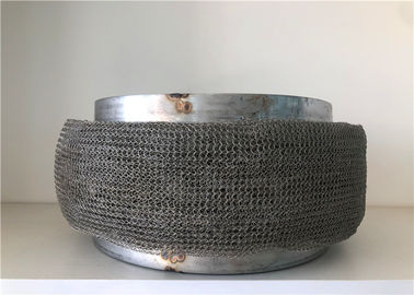 SS 304 / 316 Wire Mesh Demister Pad For Gas Liquid Separation Air Purification