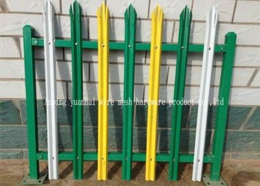 Small Powder Coated Picket Fencing Heat Treated For New Pattern Farm