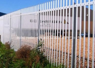 Triple Pointed Steel Palisade Fencing Gates Easily Assembled Low Maintenance