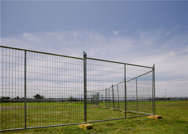 Powder Coated / Galvanized Weld Temporary Wire Mesh Fence For Barrier