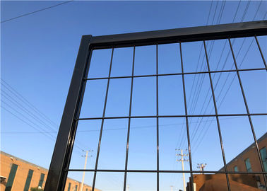 Metal PVC Coated Temporary Net Fencing , Backyard Temporary Fence OEM / ODM