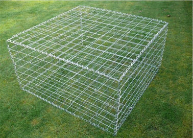 Hexagonal Gabion Retaining Wall Army Border Perimeter