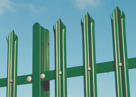 트리플 포인트 가든 아연 도금 Palisade Fencing W Pale 65mm