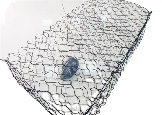 고강도 100x120mm 가비온 와이어 메시 저탄소 강철