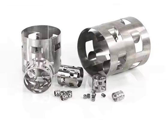25*25*0.3mm Pall Ring 금속 타워 포장 가스 스크러빙용 SS304