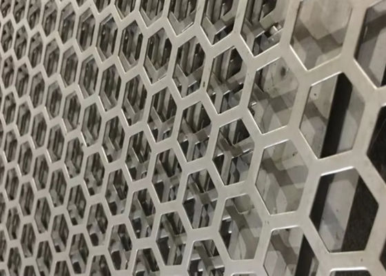 뚫린 구멍 금속 장 1.22x2.44m 1.2x2.4m 스크린용