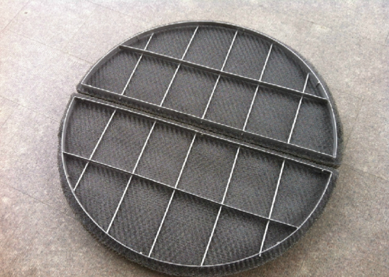 가스-액체 분리를 위한 와이어 메쉬 데미스터 패드 100mm-2000mm