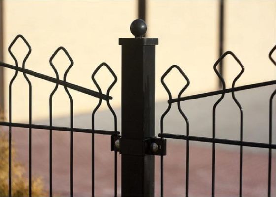 경치 스팟 경로를 보호하기 위해 부식 방지 이중 수평 철 경호