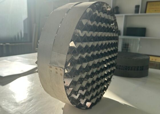 SS304 316L 디스틸레이션 용 금속 구조 포장 500Y/700Y