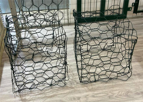 강둑을 위한 낮은 탄소 와이어 2.4 밀리미터 80x100mm 개비온 와이어 메쉬