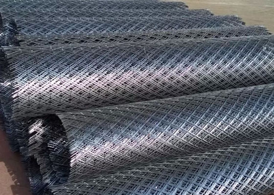 Pvc 입히는 장식적인 스크린 클래딩 확장된 금속 와이어 메쉬는 0.3mm를 평평하게 했습니다